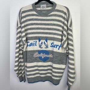 Vintage stripes Sail & Surf unisex sweater